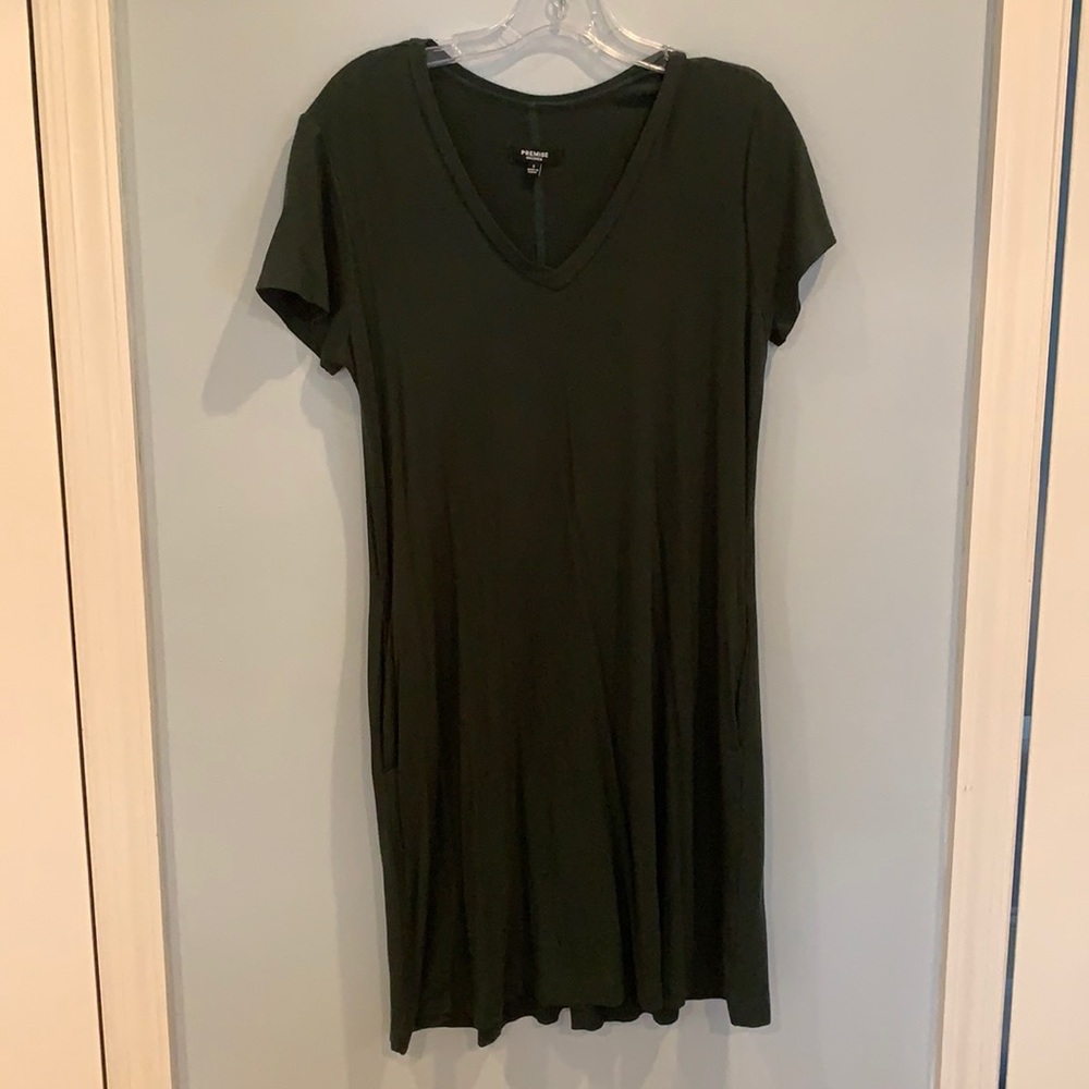 Forest Green ‘Premise’ Dress
